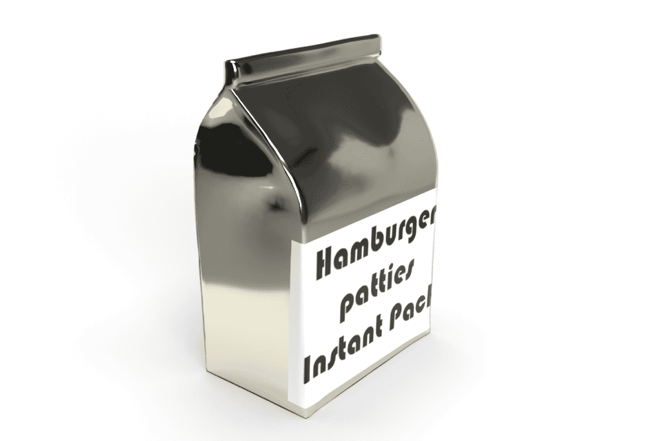Hamburger Patties Instant Pack