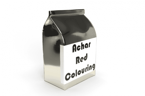 Achar Red Coloring