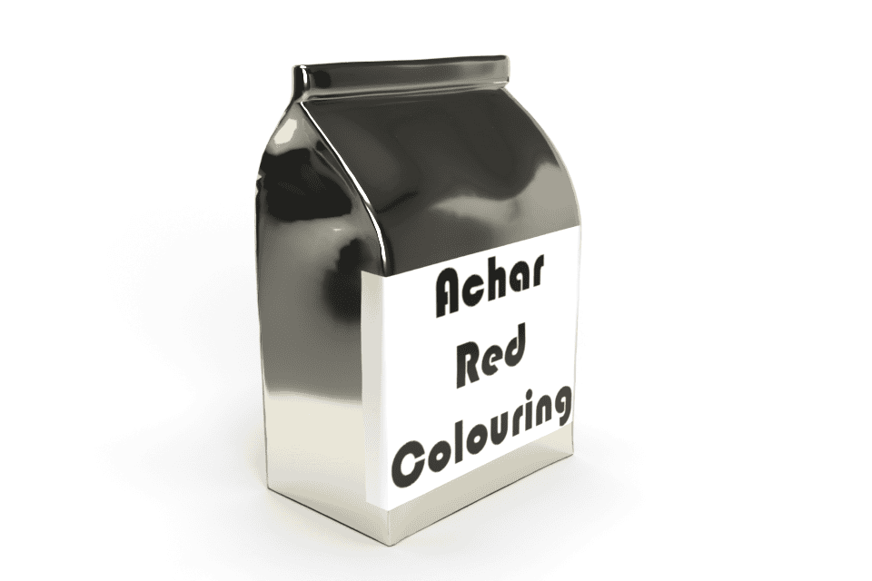 Achar Red Coloring